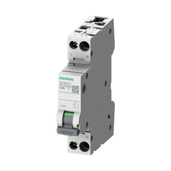 AUTOMTICO MAGNETOTRMICO 230V 6kA, 1+NP/1 C10