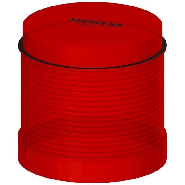 COLUMNA SEALIZACIN ELEMENTO LUZ PERMANENTE LED ROJO 24V AC/DC