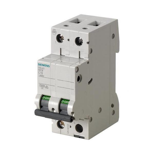 INTERRUPTOR AUTOMÁTICO 5SL4 10kA CURVA-C 2 POLOS 40A 70mm