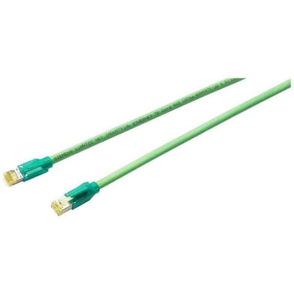 CABLE TRANSPARENTE 4x2 PRECONECTORIZADO 2 RJ45 0,5m