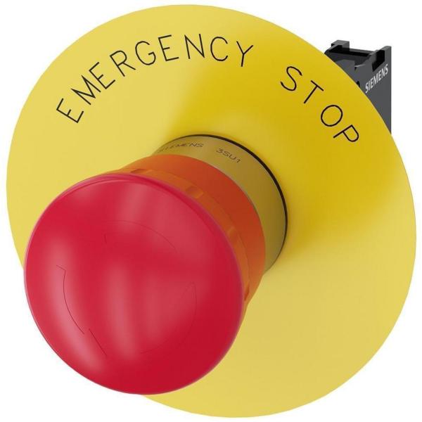 PULSADOR SETA "EMERGENCY STOP" 1NC TORNILLO