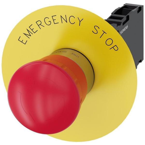 PULSADOR SETA DESENCLAVAMIENTO GIRO "EMERGENCY STOP"