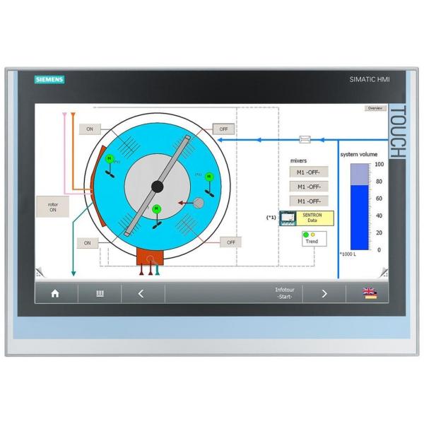 MONITOR INDUSTRIAL SIMATIC ITC 1900 DISPLAY TFT